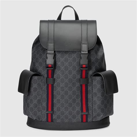 what are gucci bags made out of|gucci backpack bag.